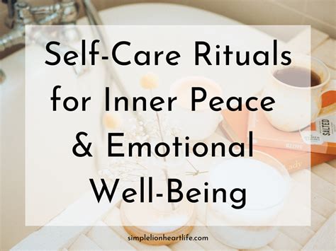 Self-Care Rituals Image